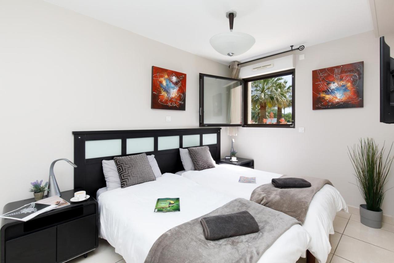 Luxury 3 Piece Garden Apartment In Cannes Marina Mandelieu La Napoule Bagian luar foto