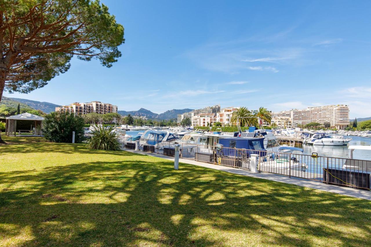 Luxury 3 Piece Garden Apartment In Cannes Marina Mandelieu La Napoule Bagian luar foto