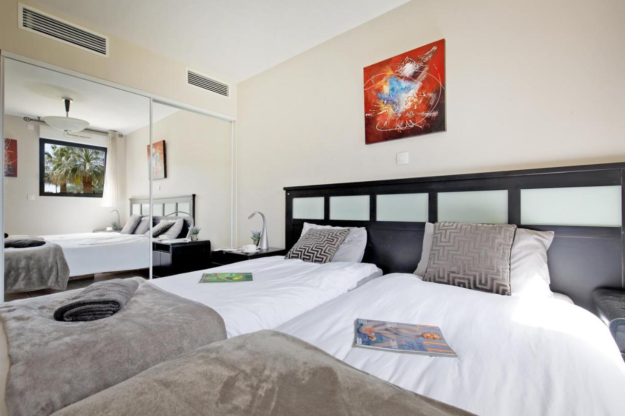 Luxury 3 Piece Garden Apartment In Cannes Marina Mandelieu La Napoule Bagian luar foto